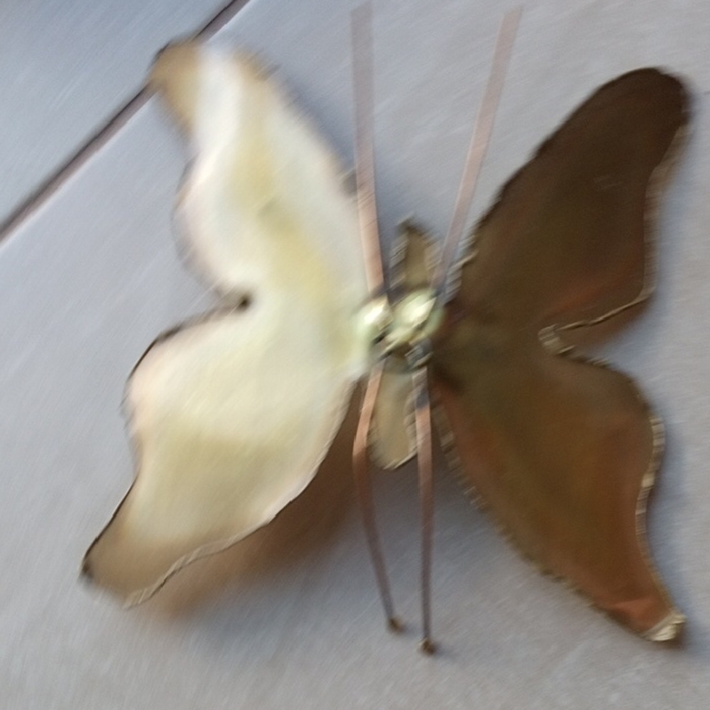Gold Butterfly Wall Decor - Picture 3 of 9